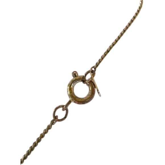 Vintage BLACK/SILVER NECKLACE - Picture 3 of 3